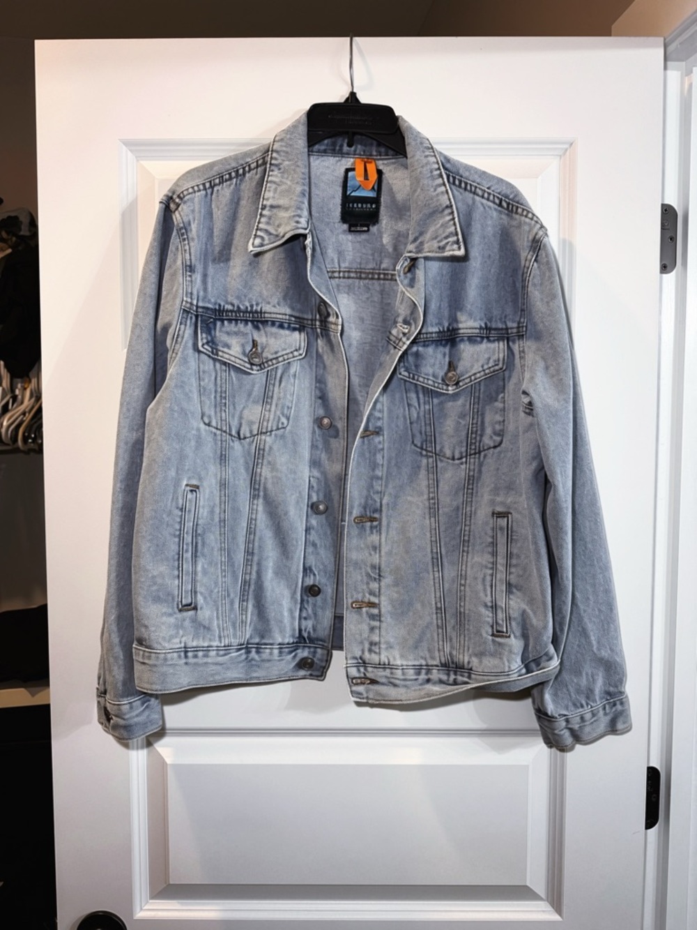 Light Wash Denim Jacket - Men